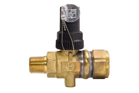 Kugelabsperrventil Castel 3063/33, Anschluss 3/8" NPT, kv = 5 m3/h - nicht lieferbar, ersetzt durch 3064-33