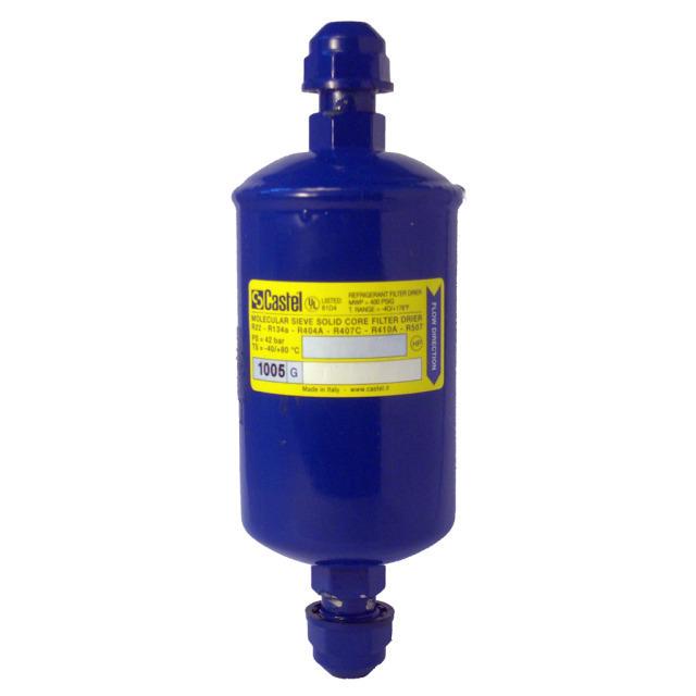 Filtertrockner Castel 4303/2, 032, 1/4" SAE, Bördelanschlüsse