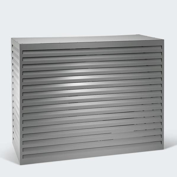 Evolar Klima- & Wärmepumpengehäuse Leichtes Anthrazit Aluminium XL, 1300x1700x750 MM