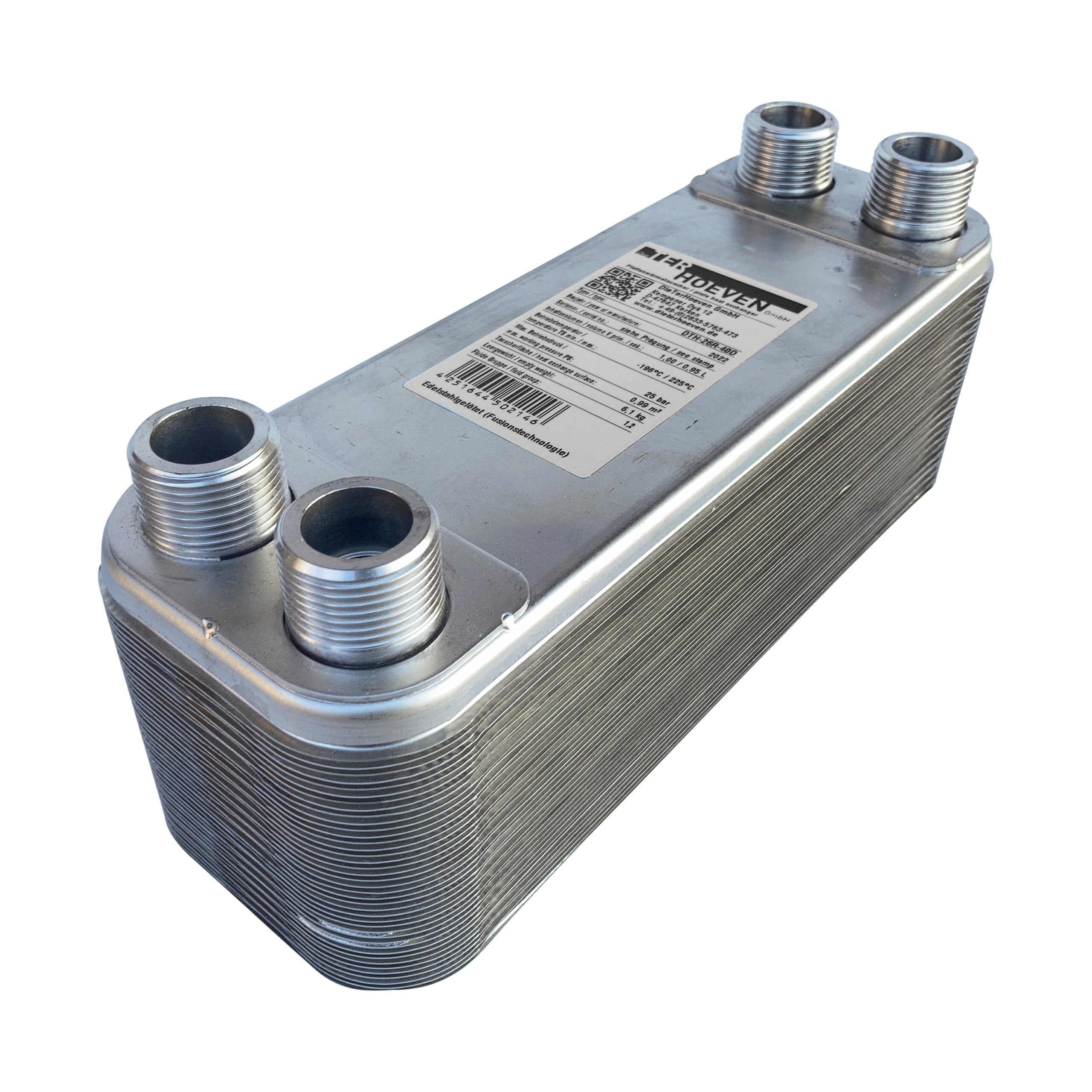 Plattenwärmetauscher DTH-26R-40D