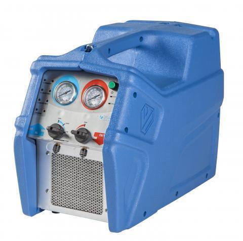 Ölfreies Absauggerät mit Recyclingfunktion, für alle Kältemittel inkl. R1234yf, R32, 550 Watt, Wigam EASYREC-1R