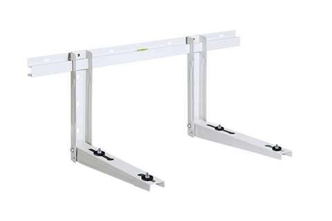 Alixo Wandkonsole lackiert - mit Traverse - 550X400X800MM - 80+80KG