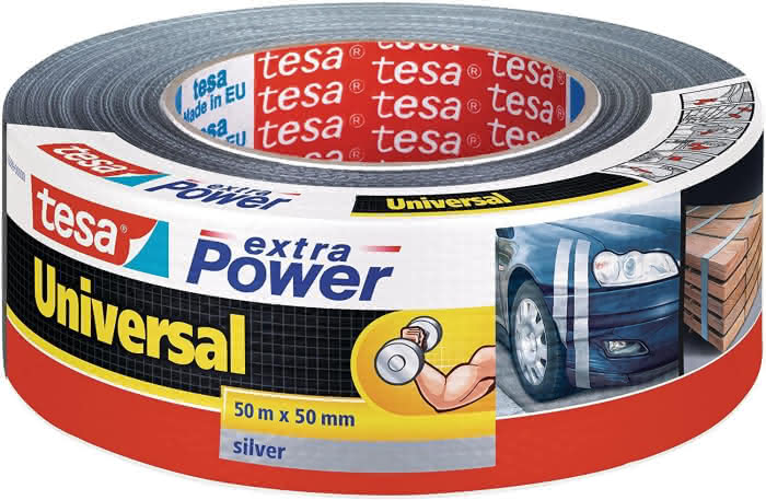 Tesa Gewebeband universal 50mm/50 grau