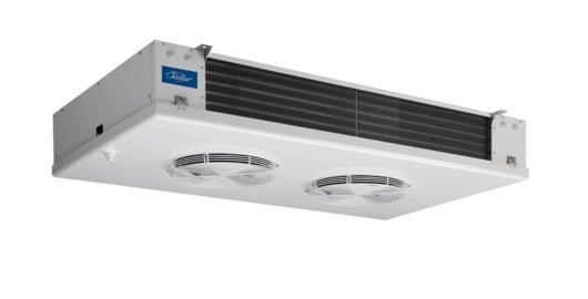 Walter Roller DHN 402 N EC Deckenluftkühler beidseitig ausblasend, 0014032, LA=4mm, D=350 mm, 230/1/50 V/Ph/Hz