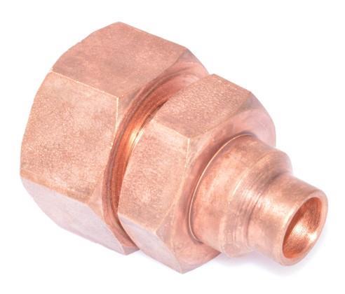 Lötadapter für Rotalockventil 1" - 10 mm für Kompressoren
