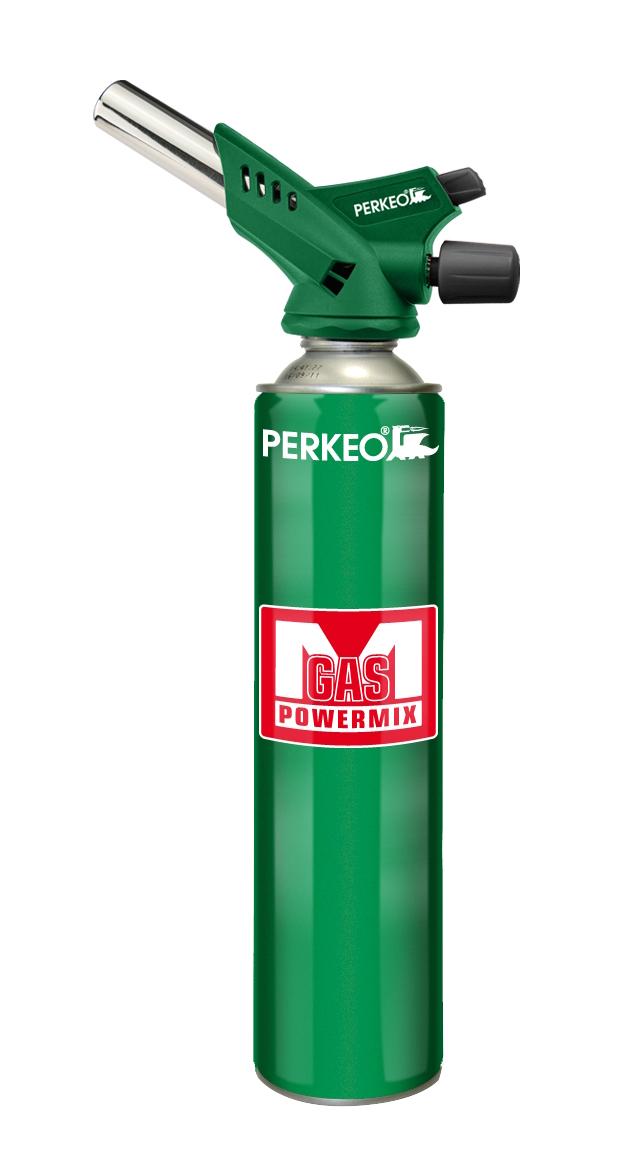 PERKEO M-GAS SPOTFIRE Kartuschenbrenner, Inhalt: 340g (TÜV-geprüft)