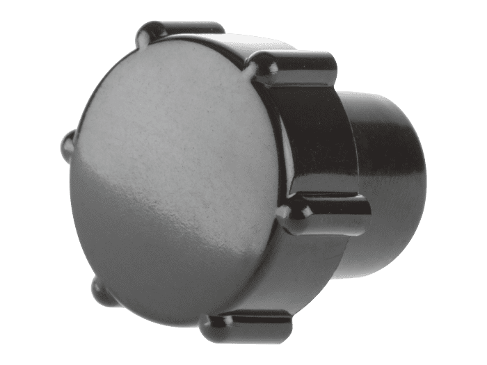 Refco 4490984 Ersatz Drehknopf M4-6-09-N schwarz