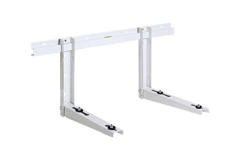 Alixo Wandkonsole lackiert - mit Traverse - 420X400X800MM - 60+60KG