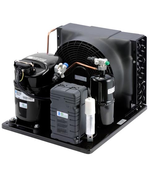 Tecumseh Verflüssigungssatz vollhermetisch AJ CAJ4511YHR-FZ 230V Gerät AC Ventilator