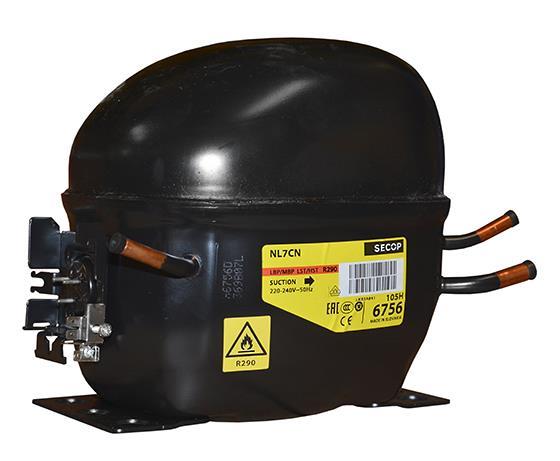 Verdichter SECOP / Danfoss NL7CN, LBP - R290, CSIR, 230 V, 50 Hz