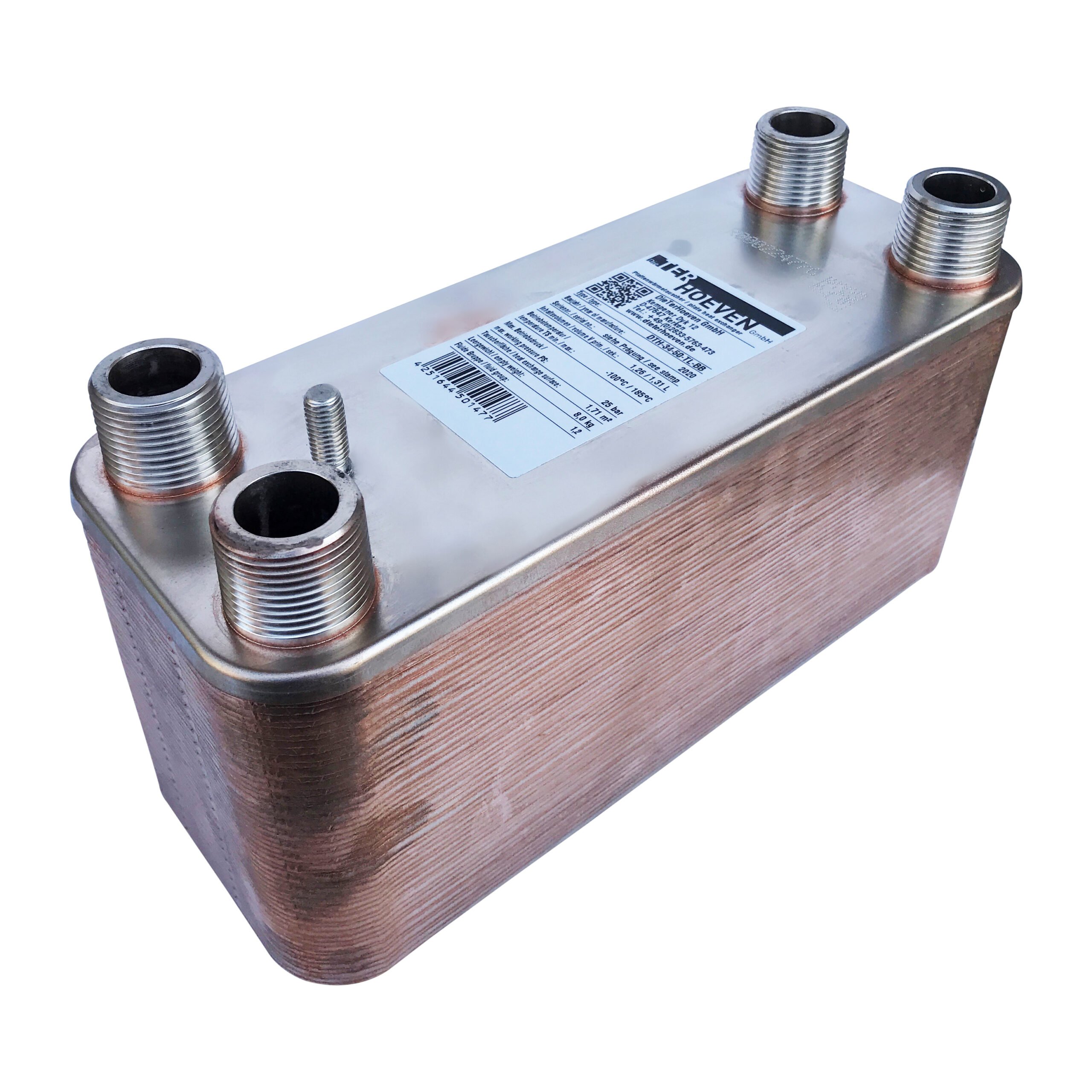 Plattenwärmetauscher DTH-34-50-TL-BB