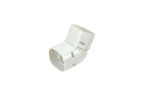 Inoac NZ-75W CLEAN DUCT 75 - Justierbaren vert. Bogen - 45° - 90°
