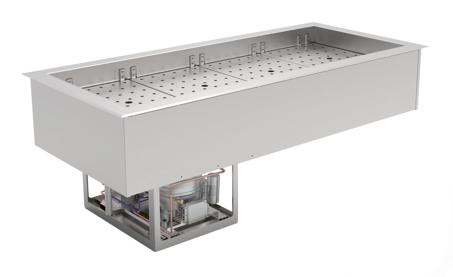 Nordcap Einbaukühlwanne AKE EBS 4-1-E R-290