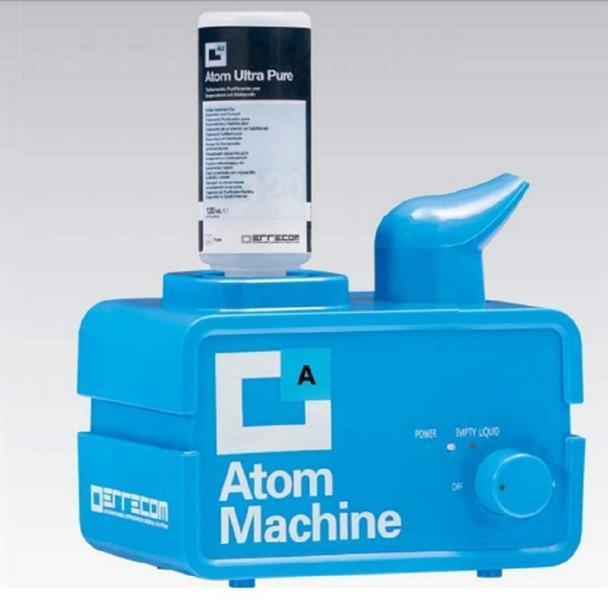 Errecom Ultraschall-Vernebelungsgerät Atom Machine mit 48 Nachfüllungen 220 V - 50/60Hz