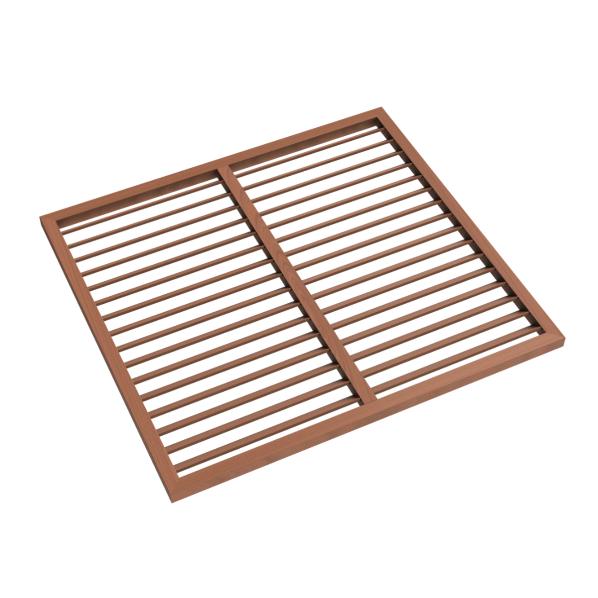 Evolar Rückwand WPC Tropical Teak L, 1100x1200 MM