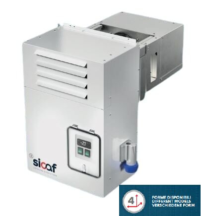 Monoblock für Aussenaufstellung ACN151ES R455A, Normalkühlung +5... - 5°C | TA +25…+43 °C | 14,6 - 38,4 m3