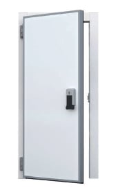 Kühlhaus-Flügeltür RF ohne Schwelle, PUR 100, 1000 x 2200 mm, RECHTS