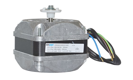 Lüftermotor EBM M4Q045-CA03-51-A85, 230V/1/50Hz, Leistung 10/36 W