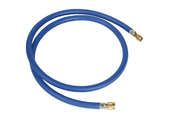 Refco 9881307 Schlauch mit 3/8" Durchmesser, blau, 72"/180 cm 2x 3/8" SAE weiblich