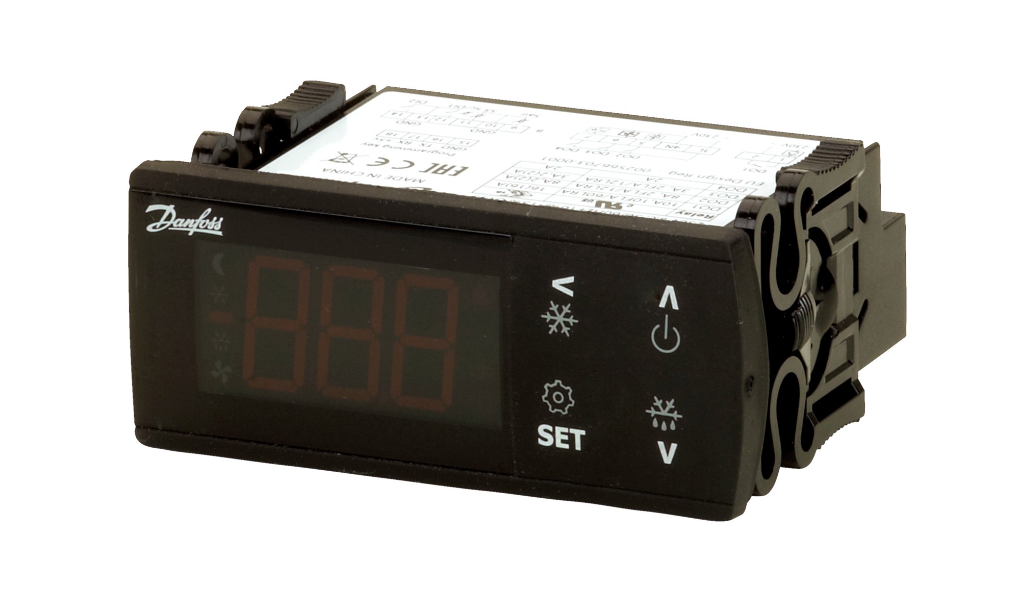 Danfoss ERC211 080G3454 Kühlstellenregler ohne Fühler A3L Zulassung R290 /R600a kühlen/heizen 230V