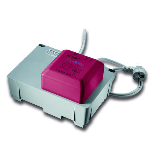 elektronische steckdose, impulstaste, pinkfarbener schalter, maschinenbauteil, steckerdose