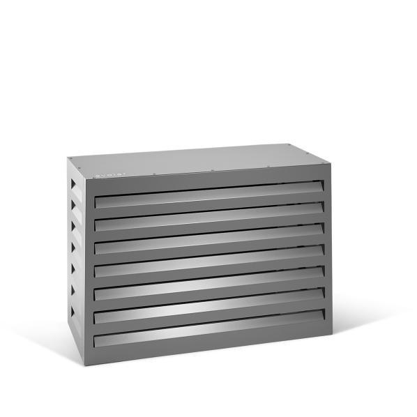 Evolar Klima- & Wärmepumpengehäuse Leichtes Anthrazit Aluminium XS, 600x900x400 MM