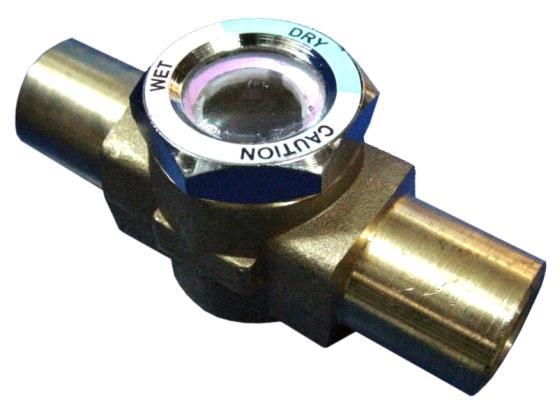 Schauglas Universal 10S, 5/8 x 5/8" ODS, Lötanschlüsse