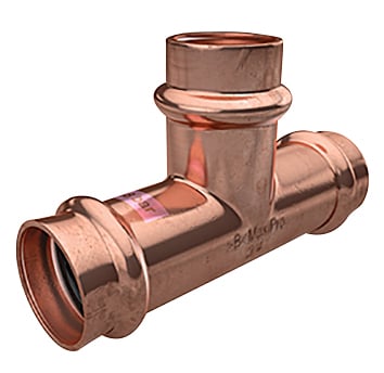Conex MaxiPro T-Stück 1/2" MPA5T 004040401 Kupfer-Press T-Stück Zoll (VPE=3St.)