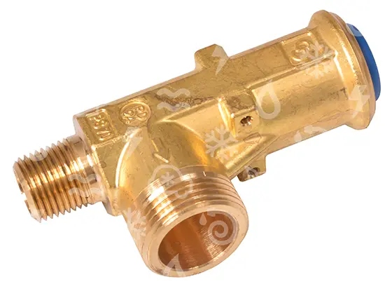 Castel Sicherheitsventil 3065/4C155, Schraubendreher 1/2 "NPT x G1", 15,5 bar