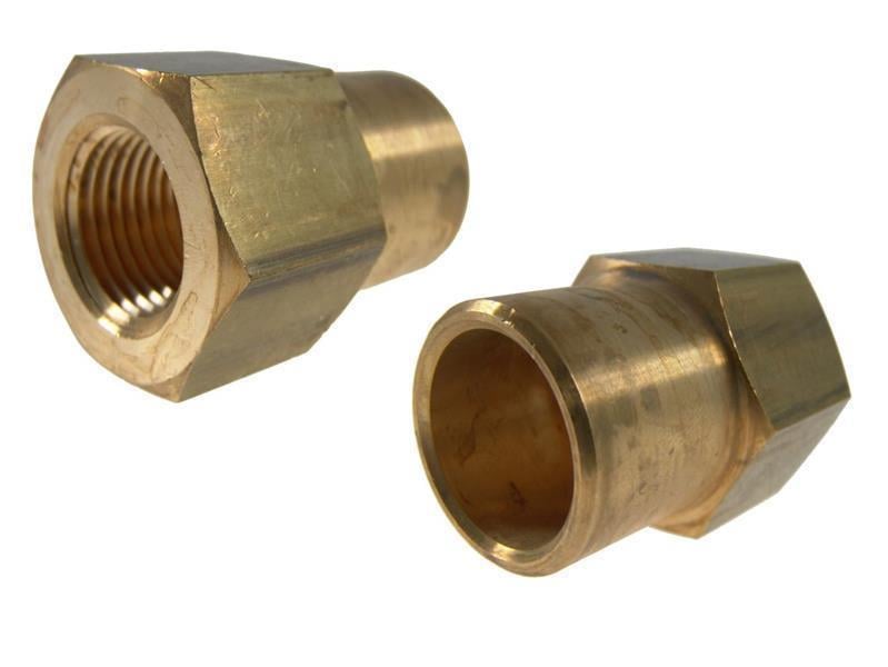Anschluss Sicherheitsventil Castel 3035/3, Anschlüsse: NPT-3/8, ODS-18mm