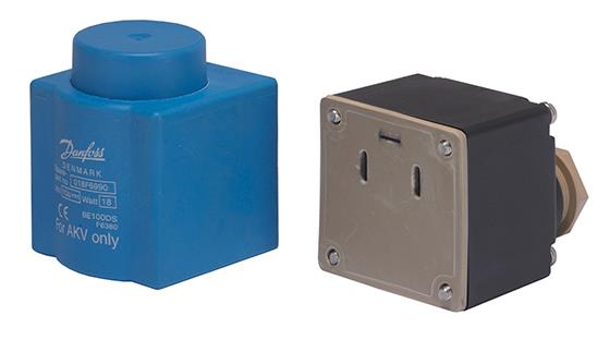 Magnetspule Danfoss 018F6783, 208 - 240V AC, 50/60 Hz, ohne Kabel, 4 W, IP 67