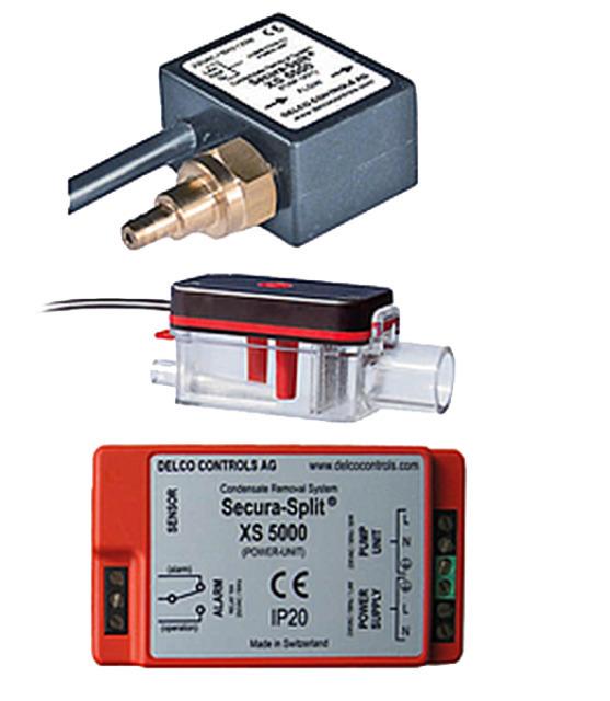 Delco Secura-Split XS5000-STD Kondensatpumpe 15l/h mit Störmelder IP54