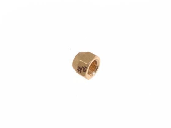 Bördelmutter / Überwurfmutter Gewinde 3/8" Lochgröße 8 mm für Kältemittelleitung