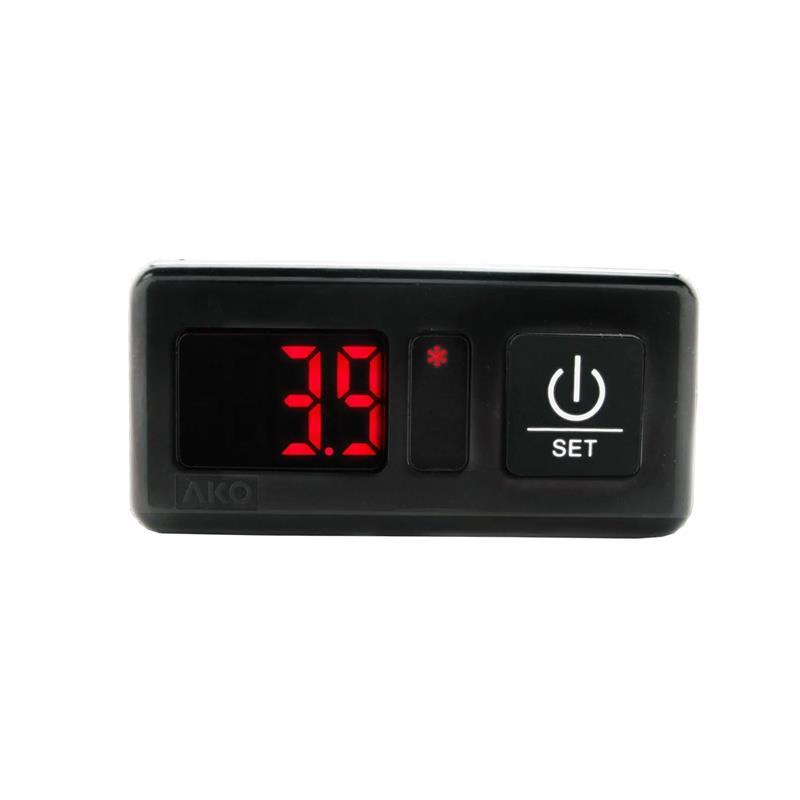 Thermometer AKO Typ AKO-14023 Einbaumaß 71x29mm 230V Spannung AC -50 bis +99/+150°C NTC/PTC - nicht lieferbar, ersetzt durch AKO-D14023
