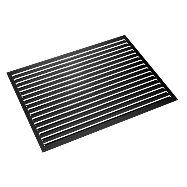Evolar Rückwand Alu Schwarz XL, 1300x1700 MM