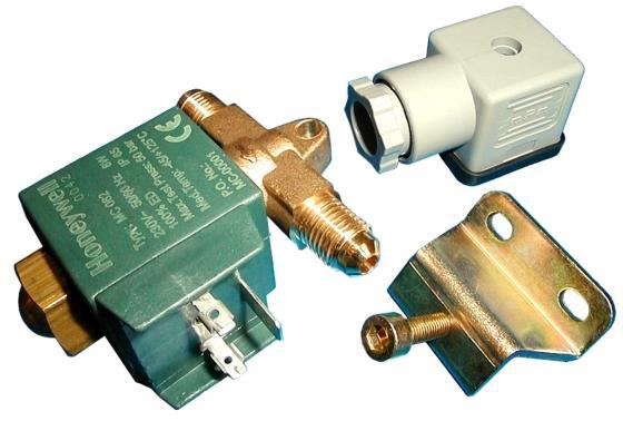 Magnetventil Honeywell, MD62, Bördelanschluss 7/16", komplett