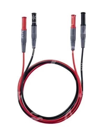 Satz Messkabelverlängerungen (gerader Stecker) für Testo 760-1/-2/-3 Digitalmultimeter