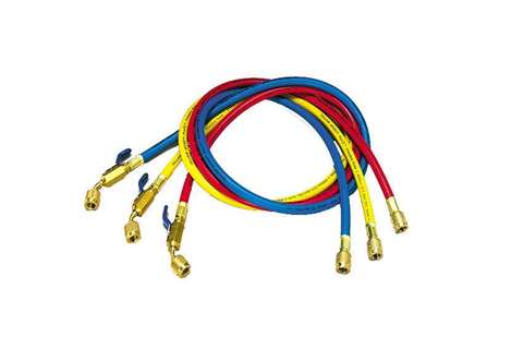 Satz Füllschläuche (3) 150CM - 5/16" - mit regelbarem Ventil - R410A, 29485