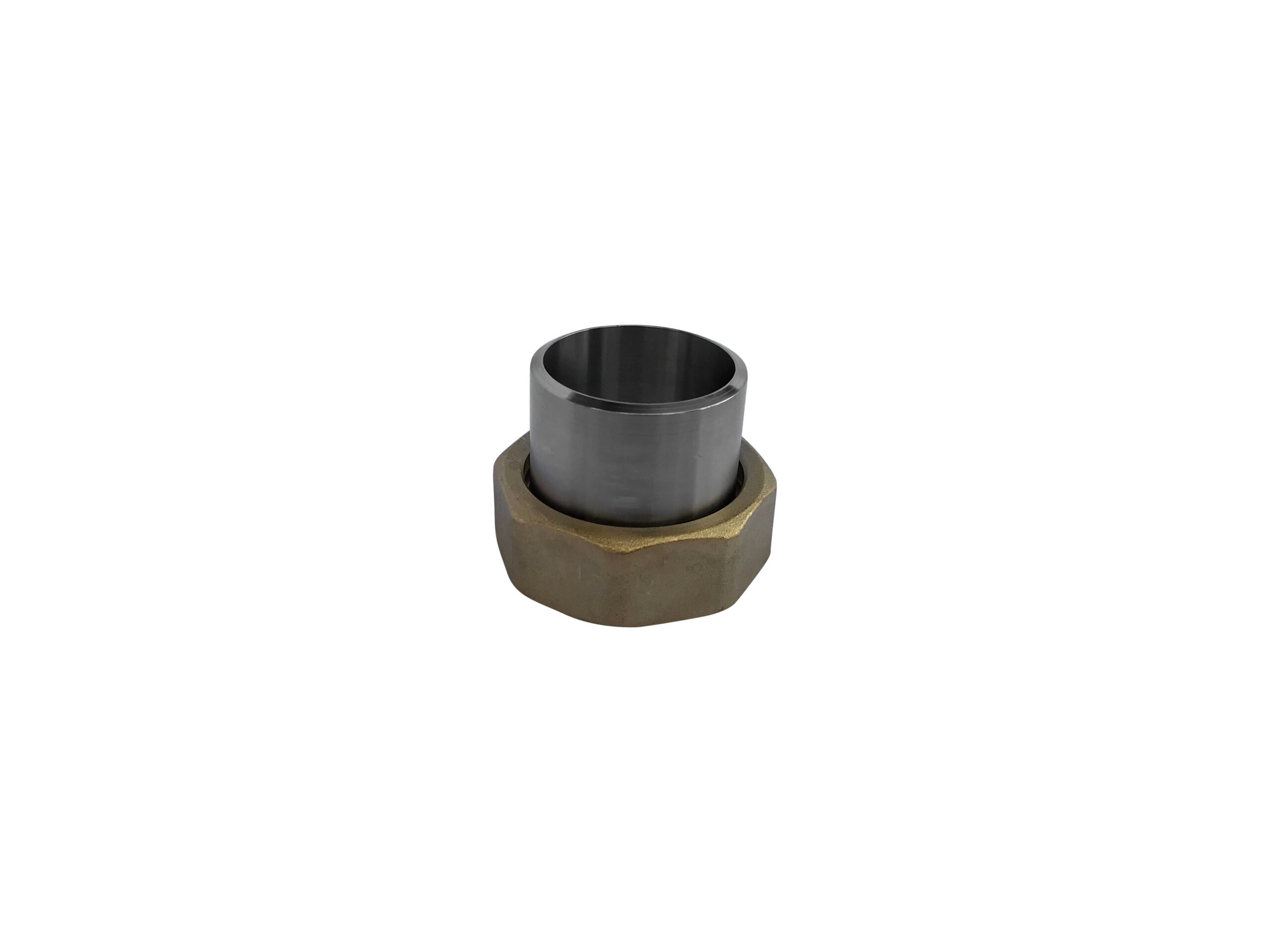 Anschweißende C-Stahl 1 1/4" auf 1"(DN25)