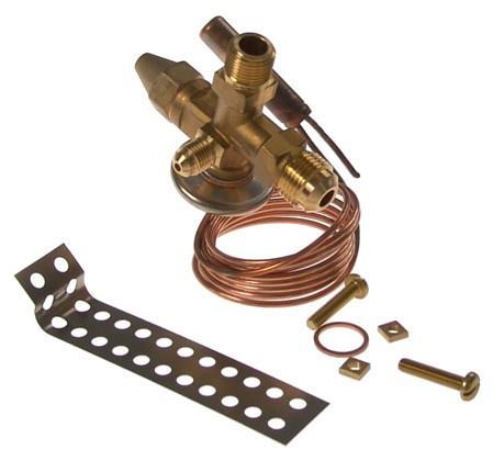 Therm. Expansionsventil Honeywell TMVX-00104, R22, R407C, R407A, R422D, MOP +15°C, ohne Düse