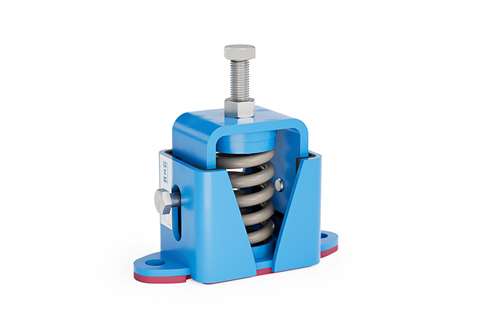 AMC Anti-Seismische + Sylomer - 1 Feder - 193X90X128MM - MAX. 540KG, 10400410500