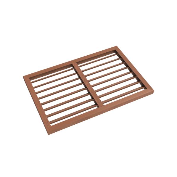 Evolar Rückwand WPC Tropical Teak XS, 600x900 MM