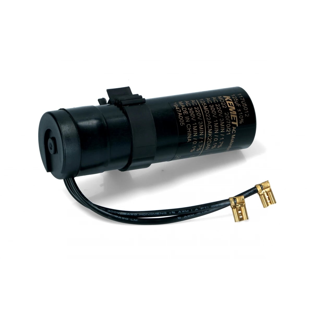 Secop Startkondensator 125µF 220V 50/60Hz 63mm für SC