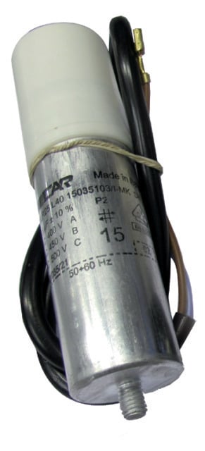 Tecumseh Betriebskondensator 15 µF, 400 V