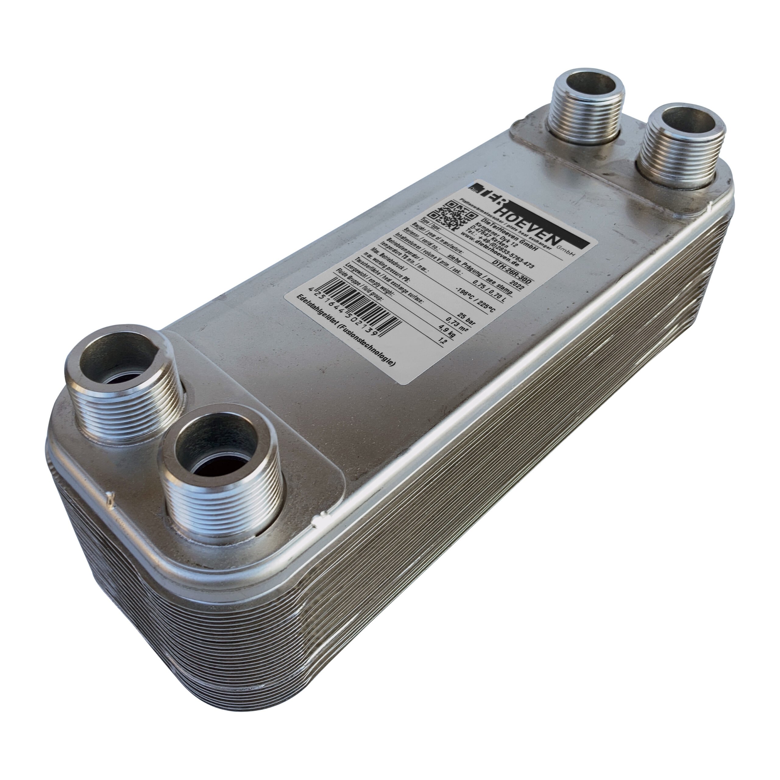 Plattenwärmetauscher DTH-26R-30D