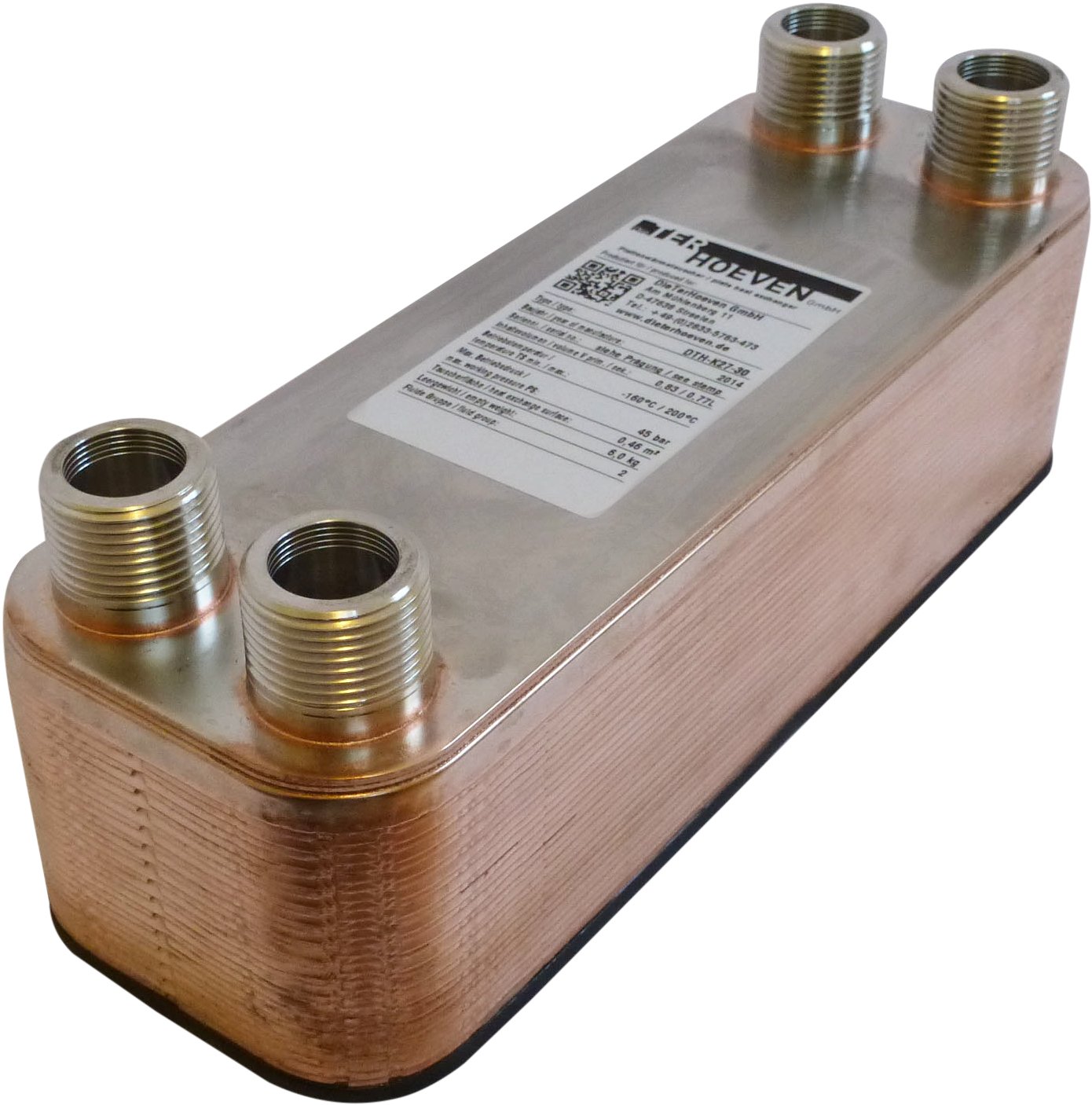 Plattenwärmetauscher DTH-K27-30