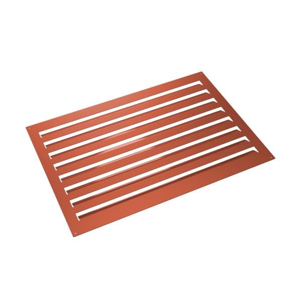 Evolar Rückwand Alu Ziegelrot S, 700x1000 MM