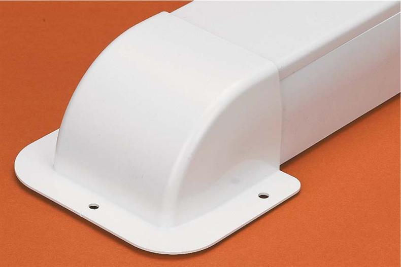 Optimal-Duct Wanddurchführung OD-60 - RAL9003 2 Stk.