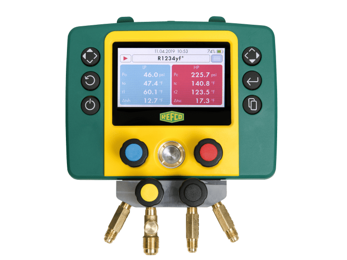 Refco 4688129 Digitale 4-Weg Monteurhilfe REFMATE-4