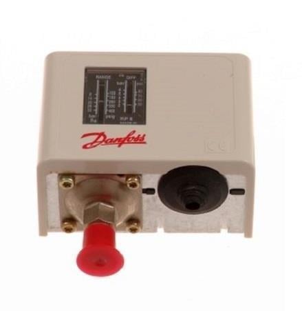 Druckschalter Danfoss Hochdruck, KP5, automatischer Reset, Anschluss 6 mm ODF